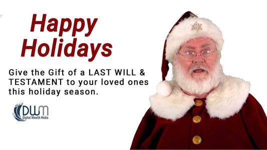 Give The Gift Of A Last Will And Testament This Christmas