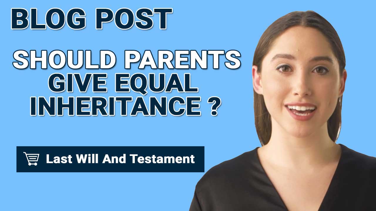 Giving Inheritance Should Parents Give Equal Inheritance? – Digital Wealth Media